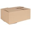 vidaXL Bo&icirc;te Pliable 50 pi&egrave;ces Naturel 35 x 24 x 15 cm Carton