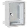 vidaXL Armoire de contr&ocirc;le Gris 32 x 13 x 33 cm Plastic ABS