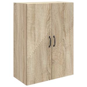 vidaXL Armoire Murale Ch&ecirc;ne Sonoma 66 x 34,5 x 90 cm Bois d'ing&eacute;nierie