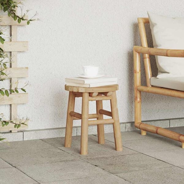vidaXL Tabouret Bambou naturel 30 x 30 x 36 cm Bambou