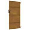 vidaXL Portail de jardin 85x175 cm acier corten