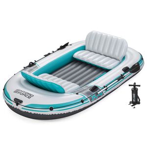 Bestway Bateau gonflable Gris et blanc 3,15 x 1,65 m PVC