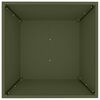 vidaXL Cache-pot de jardin 5 pcs Vert olive 50 x 50 x 15 cm