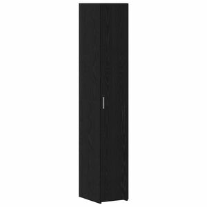 vidaXL Haut Armoire Ch&ecirc;ne noir 30 x 42,5 x 185 cm