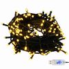 vidaXL Ensemble de Boules de Noël avec 150 LED 61 pcs Noir Plastique