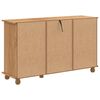 vidaXL Commode ASKIM Marron 79 x 40 x 133,5 cm Bois de pin massif