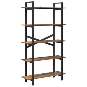 vidaXL &Eacute;tag&egrave;re 5 niveaux 100 x 33,5 x 178 cm Bois d'ing&eacute;nierie