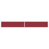 vidaXL Auvent lat&eacute;ral r&eacute;tractable Rouge 160x1200 cm