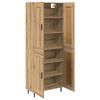 vidaXL Haut Armoire 2 pcs Ch&ecirc;ne artisanal 69,5 x 34 x 180 cm