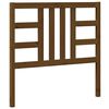 vidaXL T&ecirc;te de lit Marron miel 106x4x100 cm Bois massif de pin