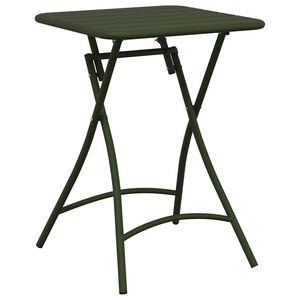 vidaXL Table bistrot Vert fonc&eacute; 55 x 55 x 72,5 cm