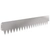 vidaXL Bordure de Pelouse 30 pc 103 x 20 cm Acier Argent&eacute;