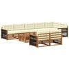vidaXL Ensemble de canap&eacute;s d'ext&eacute;rieur 9 pc