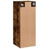 vidaXL Armoire murale ch&ecirc;ne fum&eacute; 34,5x34x90 cm bois d'ing&eacute;nierie