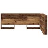 vidaXL T&ecirc;te de lit de rangement Bois Ancien 120 cm Bois d'ing&eacute;nierie
