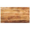 vidaXL Dessus de table rectangulaire bois massif de manguier brut