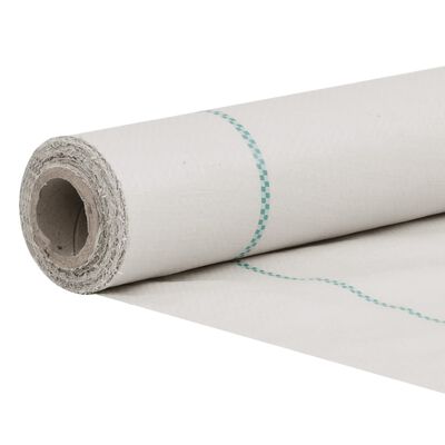 vidaXL Membrane anti-mauvaises herbes blanc 0,5x150 m PP