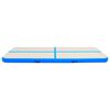 vidaXL Tapis gonflable de gymnastique avec pompe 300x100x20cm PVC Bleu