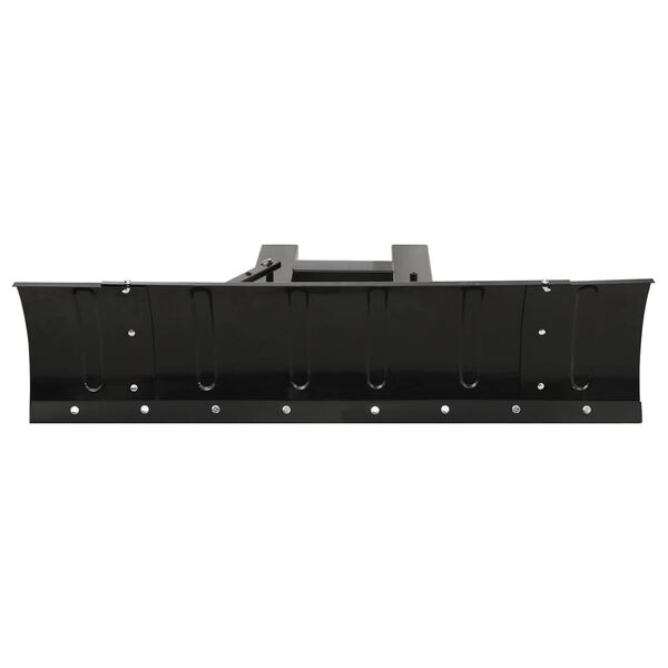 vidaXL Chasse-neige pour chariot élévateur 150x38 cm Noir