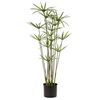 Emerald Cyperus artificiel Vert 90 cm en pot