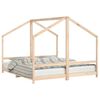 vidaXL Cadre de lit pour enfants 2x(90x200) cm bois de pin massif
