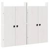 vidaXL Porte de cuisine MEPPEL 2 pc Blanc 50 x 9 x 82 cm