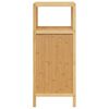 vidaXL Armoire de salle de bain avec &eacute;tag&egrave;re 36x33x87 cm bambou