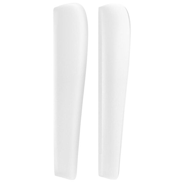 vidaXL T&ecirc;te de lit avec oreilles Blanc 183x23x118/128 cm Similicuir