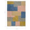 vidaXL Tapis tiss&eacute; &agrave; la main Coton 120x180 cm Imprim&eacute; Multicolore