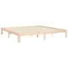vidaXL Cadre de lit sans matelas 200x200 cm bois massif de pin