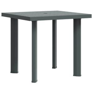 vidaXL Table de jardin Vert 80x75x72 cm Plastique