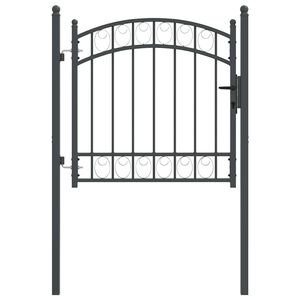 vidaXL Porte de Cl&ocirc;ture EMMEN 104 x 86 cm Verrouillable