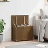 vidaXL Bo&icirc;te de rangement Marron miel 60x32x45,5 cm Bois massif de pin