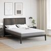 vidaXL Surmatelas Blanc 160 x 200 cm Tissu en Tricot