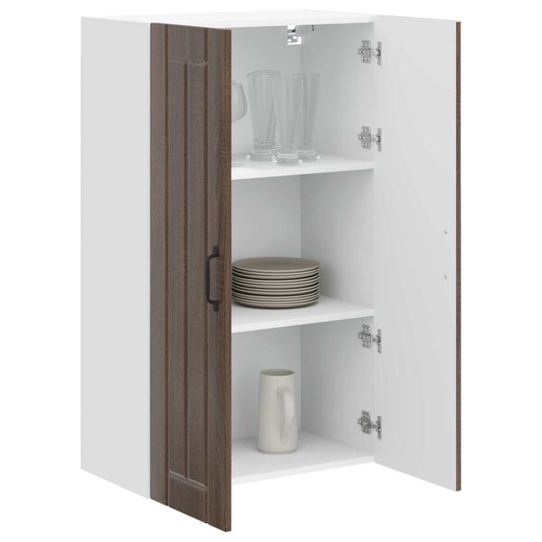 vidaXL Armoire de cuisine Ch&ecirc;ne brun 60 x 31 x 100 cm