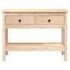 vidaXL Table console 100x35x75 cm Bois massif de pin