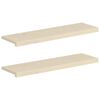 vidaXL Appuis de fen&ecirc;tre 2 pc Blanc 100 x 30 x 2 cm
