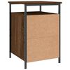 vidaXL Tables de chevet 2pcs Chêne marron 40x42x60cm Bois d'ingénierie