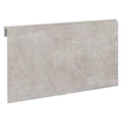 vidaXL Table murale pliable Gris béton 100x60x56 cm Bois d'ingénierie