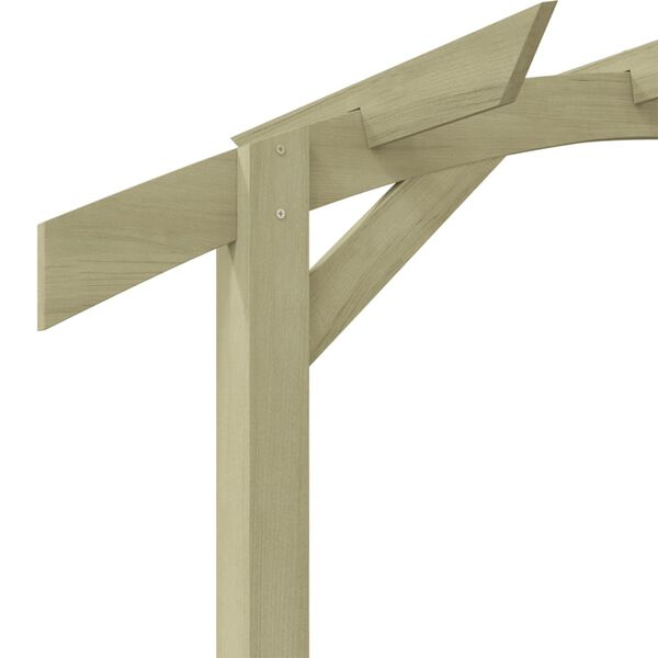 vidaXL Pergola de jardin 180x210x40 cm Bois de pin impr&eacute;gn&eacute;