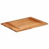 vidaXL Dessus de table bois massif d'acacia 25-27 mm 60x80 cm
