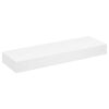 vidaXL &Eacute;tag&egrave;re murale avec 1 tiroir MDF Blanc Rangement de livres/DVD