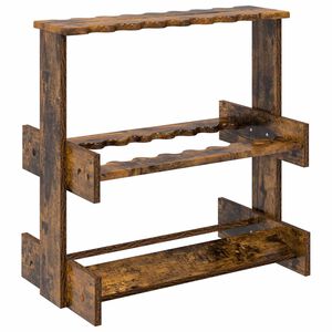 vidaXL Support de queue de billard Bois d'ing&eacute;nierie 60 x 35 x 60 cm