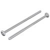 vidaXL Vis 2 pc Argent&eacute; M6 x 120 mm Acier