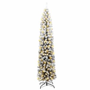 vidaXL Sapin de No&euml;l artificiel Vert 180 cm PVC et acier et plastique