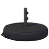 vidaXL Base de parasol de patio 53 x 53 x 40 cm Acier Noir