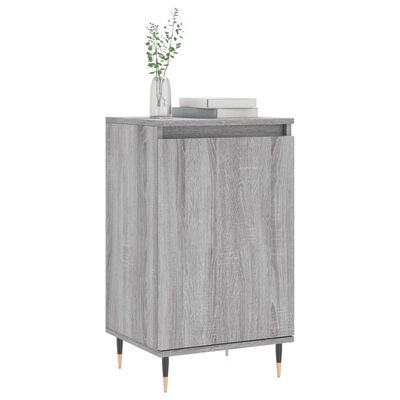 vidaXL Buffets 2 pcs sonoma gris 40x35x70 cm bois d'ingénierie