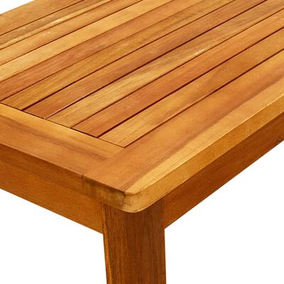 vidaXL Table basse de jardin 70x40x36 cm Bois solide d'acacia