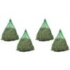 vidaXL Filet &agrave; foin 4 pcs Rond 0,75 x 0,5 m PP
