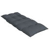 vidaXL Coussins de chaise à dossier haut lot de 6 anthracite